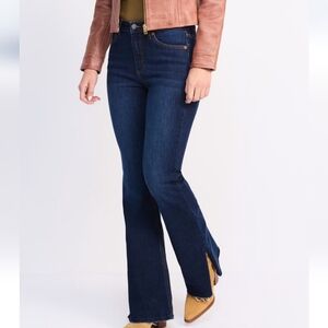 Women's Blue Flare Jeans